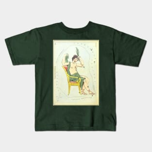 Cassiopeia Constellation from Urania's Mirror Kids T-Shirt